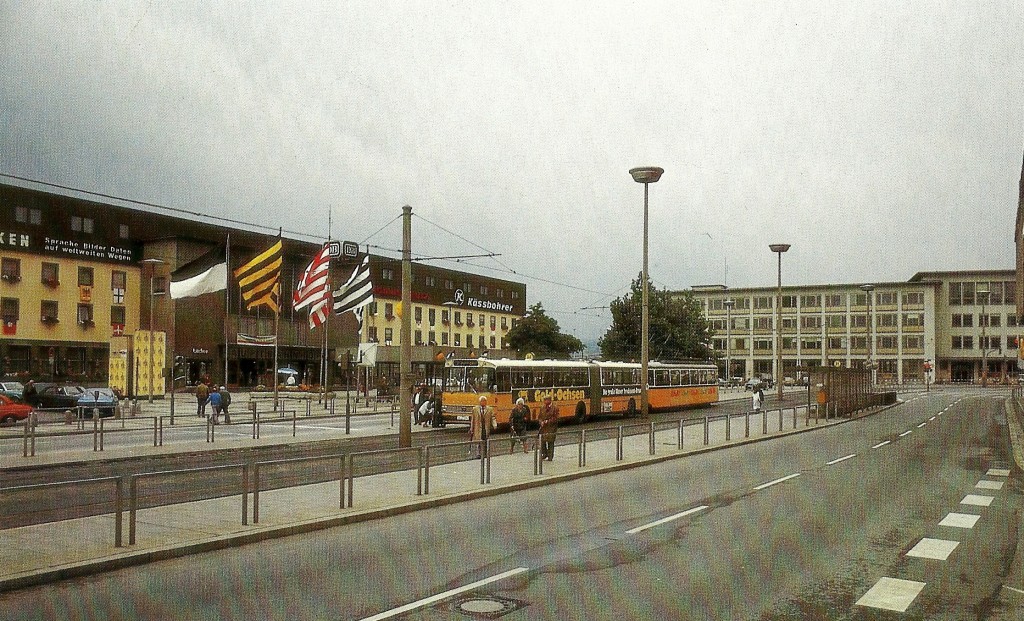 Der Ulmer Hauptbahnhof 1984