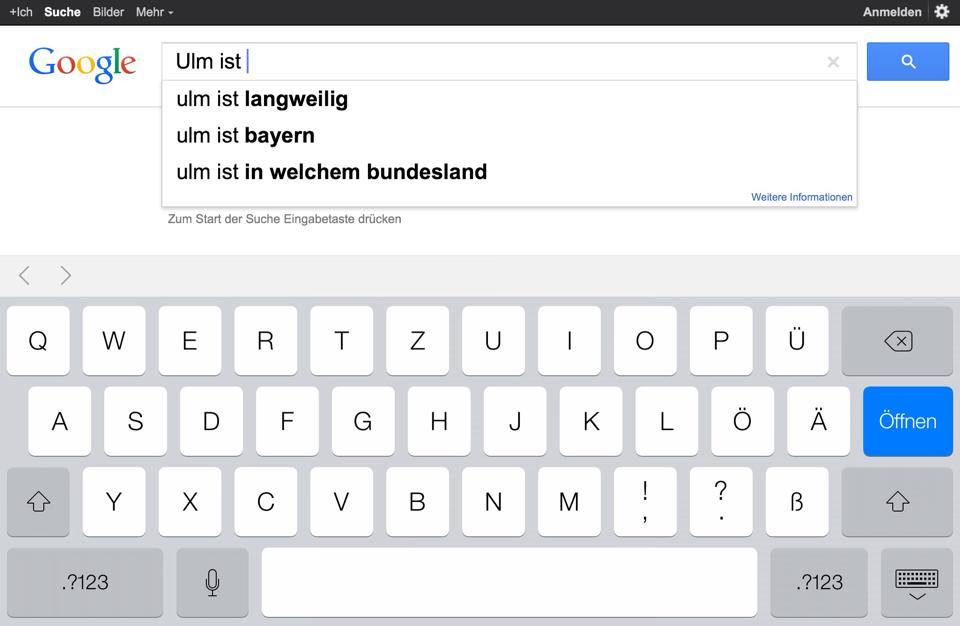 Google legt sich mit Ulm an