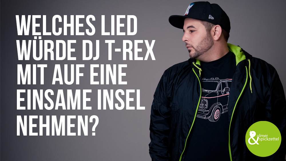 DJ T-Rex (aka Timo Freudenreich), 33 Jahre alt – legt immer wieder bei Frau Berger auf