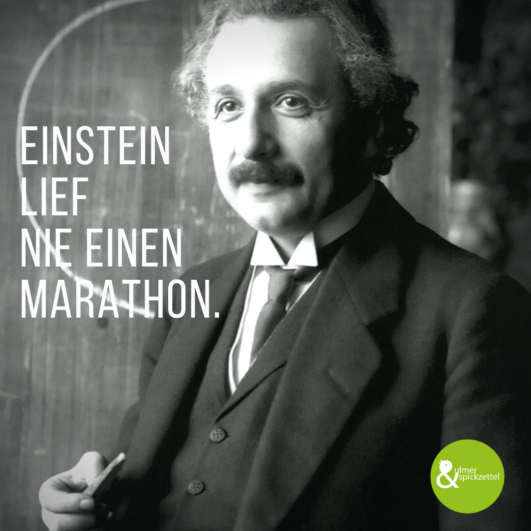 Albert Einstein war nicht gerade als Sportskanone bekannt