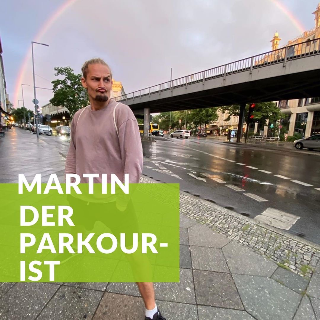 Martin der Parkourist