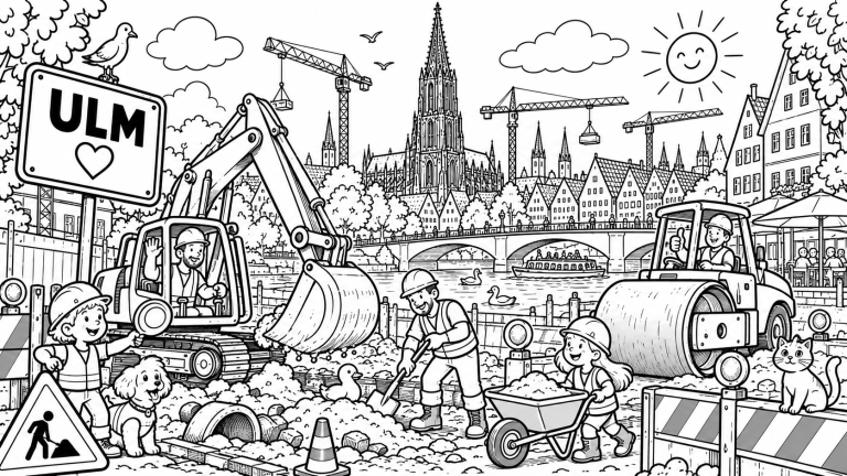 Baustellenabenteuer am Ulmer Münster